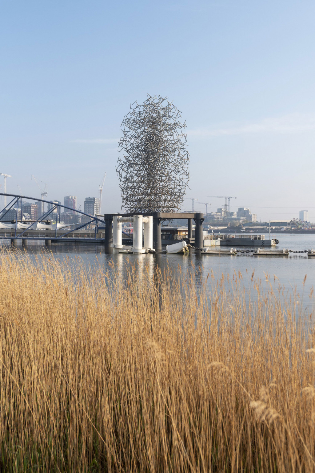Antony Gormley The Line London's first art trail